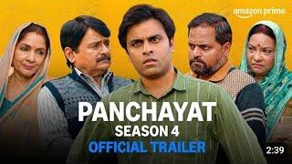 Panchayat Season 4 - Official Trailer |Jitendra Kumar, Neena Gupta, RaghubirYadav |Prime Video IN