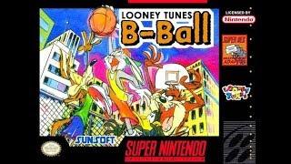 Looney Tunes B-Ball (Super Nintendo) - Bugs Bunny & Taz vs. Daffy Duck & Elmer Fudd