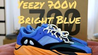 Yeezy 700v1 Bright Blue Unboxing & Review + On feet