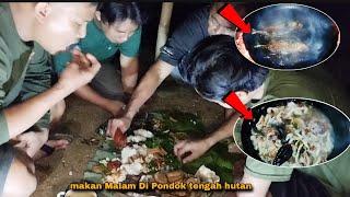 Kehidupan Di Pondok Kebun.‼️Menu Sederhana Makan Bersama Se'adanya