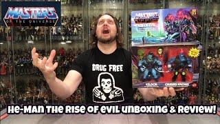 Keldor & Kronis Rise Of Evil Target Exclusive Masters Of The Universe Origins Unboxing & Review!