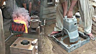 Metal foundry casting very perfectly like pro - learn new casting techniques