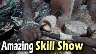 Hardest Wood Getting Turned Into an Ashtray | How to Make Wooden Showpiece