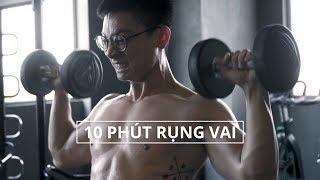 10 phút tập rụng vai với tạ đơn | Intense Shoulder Workout | SHINPHAMM