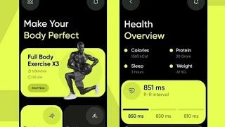 Fitness Tracker App #flutter #flutter_app #ui #android #ios #coding