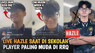 RRQ HAZLE BAGIKAN MOMENT SAAT DIA SEDANG BERSEKOLAH! RRQ HAZLE JADI PLAYER PALING MUDA DI RRQ HOSHI!