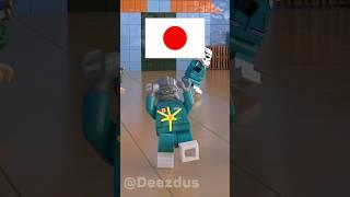 People from different countries get shot in squid game #lego