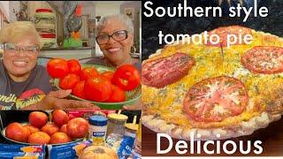 How to make southern style tomato pie