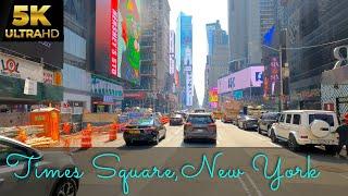 NYC - Times Square, Midtown Manhattan - 5K Dash Tour