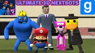 Gmod: ULTIMATE 3D NEXTBOTS (Memes in 3D) █ Garry's Mod █