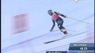 Bode Miller on one ski Bormio 2005 HQ