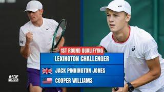 Jack Pinnington Jones vs Cooper Williams 29 July, 2024 (Lexington Challenger)