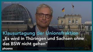 phoenix nachgefragt mit Daniel Brössler (Leitender Redakteur Süddeutsche Zeitung) am 06.09.2024