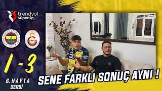 FANATİK FENERBAHÇELİLER FENERBAHÇE GALATASARAY DERBİSİNİ İZLERSE - FENERBAHÇE 1-3 GALATASARAY