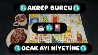 AKREP  BURCU OCAK AYI NİYETİNE KAHVE VE TAROT FALI@hedefsizsiniz 