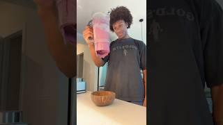 “we have smoothies at home”