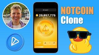 I Made a Billion Dollar Notcoin Telegram Mini App in 30 Minutes (FULL GUIDE)