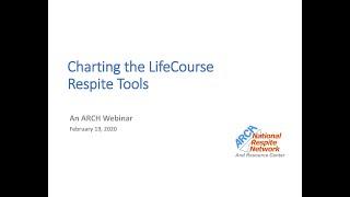Charting the LifeCourse Respite Tools