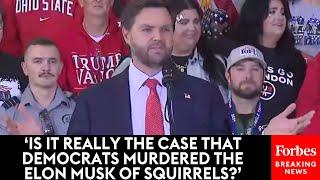 BREAKING NEWS: JD Vance Responds To Peanut The Squirrel Controversy At North Carolina Rally