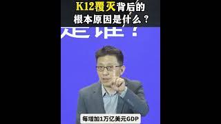 【顾均辉】K12教育覆灭背后的根本原因究竟是什么？