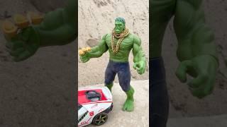 Never underestimate HULK - Marvel Toys #spiderman #marvaltoys #avengerstoys #superheroes
