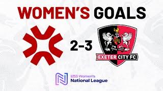 ️ Women's Goals: Gwalia United 2 Exeter City Women 3 (8/9/24) | Exeter City Football Club