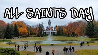 ALL SAINTS DAY 2021! WENT TO THE CENTRAL CEMETERY IN SZCZECIN/THE 3RD LARGEST CEMETERY IN EUROPE!