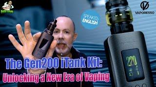 (ENG) Gen200 & itank Vaporesso the best kit for cloud and flavor - UnikoSvapo Review 2023