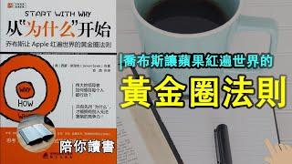 《从“为什么”开始》|《乔布斯让苹果红遍世界的黄金圈法则》|什么是黄金圈法？|伟大的领袖是如何激励人们行动的？|为什么要用黄金圈法则来思考？|如何用黄金圈法则来影响和激励别人？|西蒙·斯涅克作品