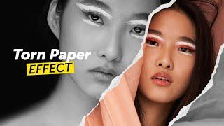 How to Create Torn Paper Effect | PicsArt Tutorial