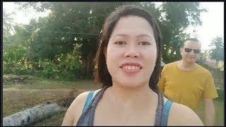 Walking exercise sa umagang kay init kasama sya!