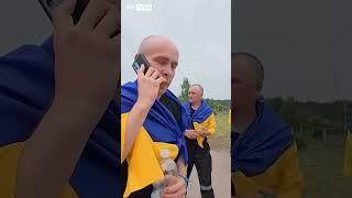 Ukrainian POWs freed in prisoner exchange