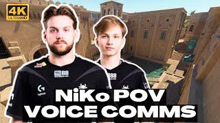 【4K】NiKo POV w/m0NESY ''VOICE COMMS'' (Anubis) | Aug 5, 2024 #cs2 #pov