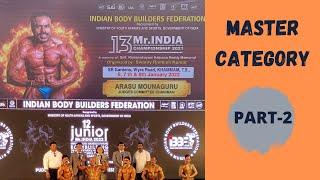 IBBF Mr. India Bodybuilding Competition 2022 - Master Category (Part-2)