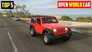 Top 5 open world car driving games for android | Best open world car game 2023