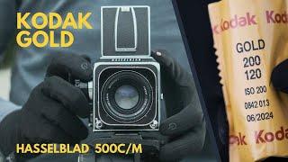 Kodak Gold...Better start hoarding before rumoured 2023 price rise. Hasselblad 500C/M