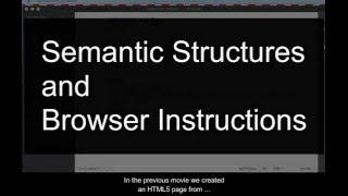 HTML5 Semantic Structures