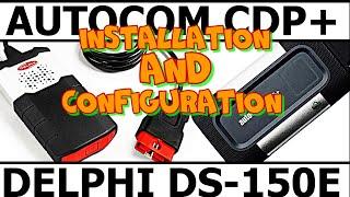 Installation and launch of Autocom Delphi DS150E Cars+Trucks 2017.R3