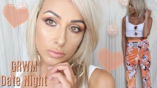 GRWM for a date night , Makeup , hair and Outfit | DramaticMAC