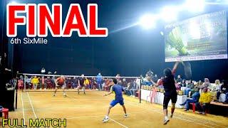 [4K 60FPS]  FINAL ||  PEGU & ABHISHEK VS DON & PANKHA || OUTDOOR BADMINTON FULL MATCH 