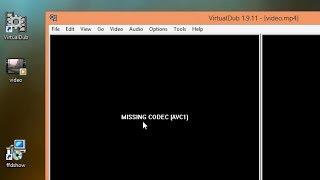 How to Fix VirtualDub 'Missing codec AVC1' error