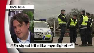 Terrorforskaren: En signal till myndigheterna - Nyheterna (TV4)