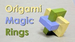 Origami Tutorial: Impossible Rectangle "Umulius Rectangulum" aka Magic Rings (Thoki Yenn)