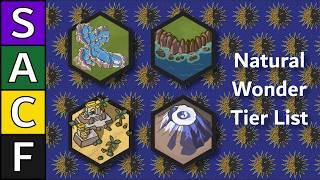 Civ VI | Natural Wonder Tier List