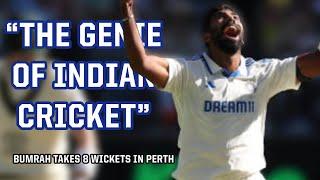 Bumrah dominates Australia in the first test match, a breakdown