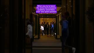 When You're Just Trying to Leave the Event… and Everyone Has "One Quick Question" | CameThru Beta