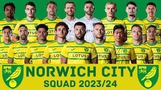 NORWICH CITY F.C. Squad Season 2023/24 | Norwich City | FootWorld