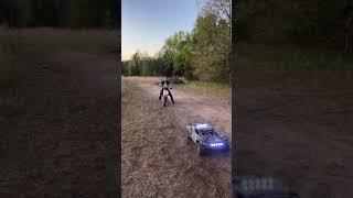 GIANT RC GAS TRUCK IS THE SIZE OF MINI DIRT BIKE 