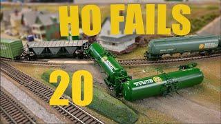 HO Derailment and Fails 20!