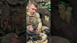 成功した陣地奪取後のロシア捕獲兵器のレビュー。戦利品 #shorts
